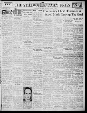 The Stillwater Daily Press (Stillwater, Okla.), Vol. 29, No. 255, Ed. 1 Thursday, October 27, 1938