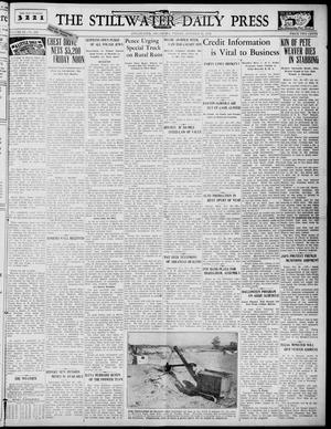 The Stillwater Daily Press (Stillwater, Okla.), Vol. 29, No. 256, Ed. 1 Friday, October 28, 1938