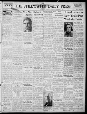 The Stillwater Daily Press (Stillwater, Okla.), Vol. 29, Ed. 1 Thursday, November 17, 1938