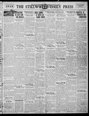 Primary view of object titled 'The Stillwater Daily Press (Stillwater, Okla.), Vol. 29, Ed. 1 Tuesday, November 22, 1938'.