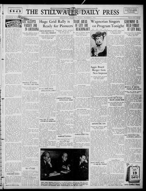 The Stillwater Daily Press (Stillwater, Okla.), Vol. 29, No. 285, Ed. 1 Friday, December 2, 1938