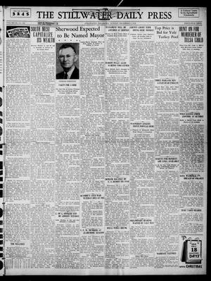 The Stillwater Daily Press (Stillwater, Okla.), Vol. 29, No. 286, Ed. 1 Sunday, December 4, 1938