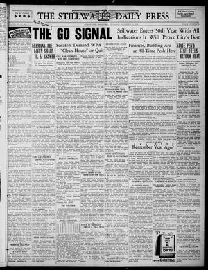 The Stillwater Daily Press (Stillwater, Okla.), Vol. 29, No. 302, Ed. 1 Thursday, December 22, 1938