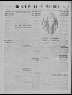 Bristow Daily Record (Bristow, Okla.), Vol. 2, No. 170, Ed. 1 Friday, November 9, 1923