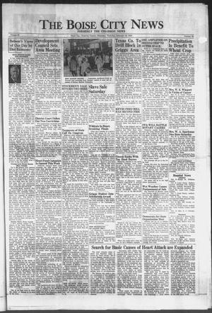 Primary view of object titled 'The Boise City News (Boise City, Okla.), Vol. 60, No. 35, Ed. 1 Thursday, February 13, 1958'.