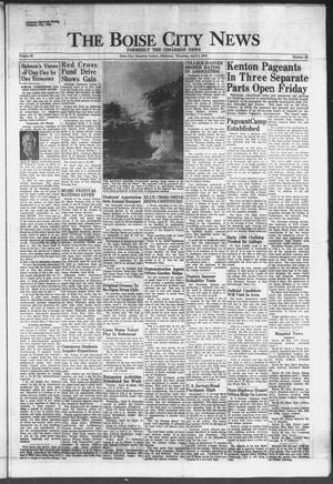 The Boise City News (Boise City, Okla.), Vol. 60, No. 42, Ed. 1 Thursday, April 3, 1958