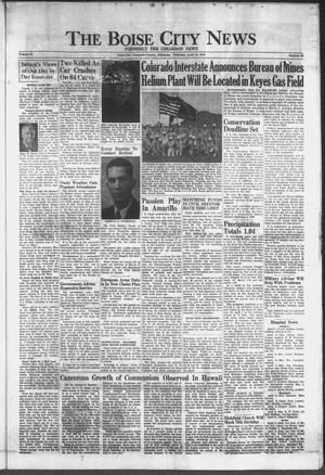 The Boise City News (Boise City, Okla.), Vol. 60, No. 43, Ed. 1 Thursday, April 10, 1958