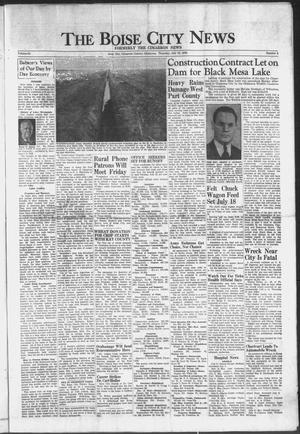 The Boise City News (Boise City, Okla.), Vol. 61, No. 4, Ed. 1 Thursday, July 10, 1958