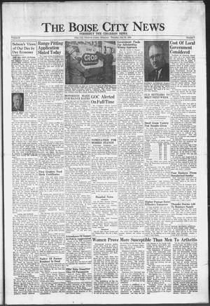 The Boise City News (Boise City, Okla.), Vol. 61, No. 7, Ed. 1 Thursday, July 31, 1958