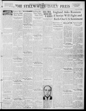 The Stillwater Daily Press (Stillwater, Okla.), Vol. 30, No. 67, Ed. 1 Sunday, March 19, 1939