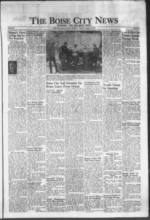 The Boise City News (Boise City, Okla.), Vol. 61, No. 9, Ed. 1 Thursday, August 14, 1958