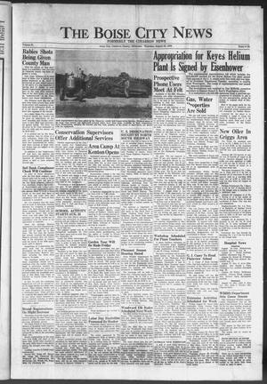 The Boise City News (Boise City, Okla.), Vol. 61, No. 10, Ed. 1 Thursday, August 21, 1958