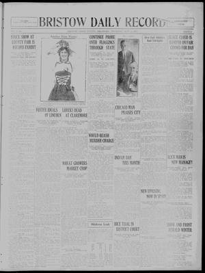 Bristow Daily Record (Bristow, Okla.), Vol. 2, No. 121, Ed. 1 Thursday, September 13, 1923