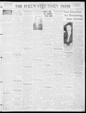 The Stillwater Daily Press (Stillwater, Okla.), Vol. 30, No. 77, Ed. 1 Thursday, March 30, 1939
