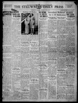 The Stillwater Daily Press (Stillwater, Okla.), Vol. 30, No. 131, Ed. 1 Thursday, June 1, 1939