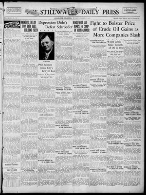 The Stillwater Daily Press (Stillwater, Okla.), Vol. 30, No. 192, Ed. 1 Sunday, August 13, 1939