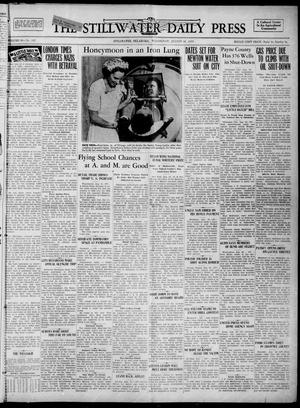 The Stillwater Daily Press (Stillwater, Okla.), Vol. 30, No. 195, Ed. 1 Wednesday, August 16, 1939