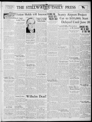 The Stillwater Daily Press (Stillwater, Okla.), Vol. 32, No. 133, Ed. 1 Wednesday, June 4, 1941