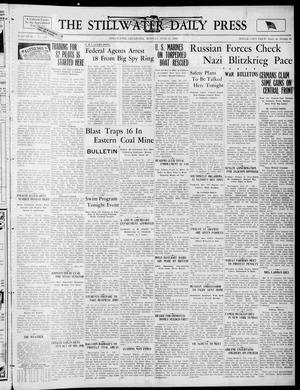 The Stillwater Daily Press (Stillwater, Okla.), Vol. 32, No. 155, Ed. 1 Monday, June 30, 1941