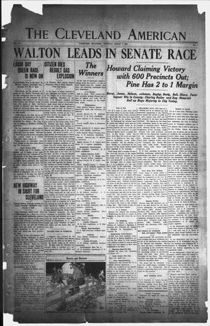 The Cleveland American (Cleveland, Okla.), Vol. 15, No. 1, Ed. 1 Thursday, August 7, 1924