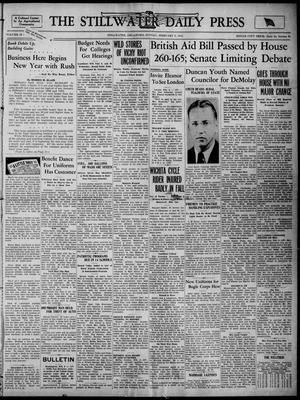 The Stillwater Daily Press (Stillwater, Okla.), Vol. 32, No. 34, Ed. 1 Sunday, February 9, 1941