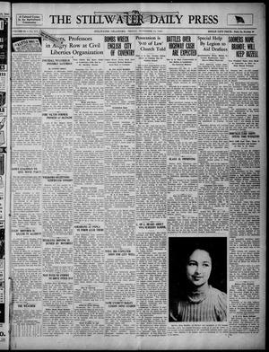 The Stillwater Daily Press (Stillwater, Okla.), Vol. 31, No. 275, Ed. 1 Friday, November 15, 1940
