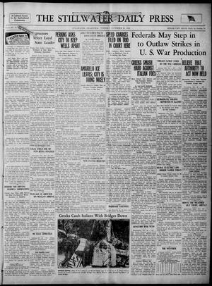 The Stillwater Daily Press (Stillwater, Okla.), Vol. 31, No. 284, Ed. 1 Tuesday, November 26, 1940