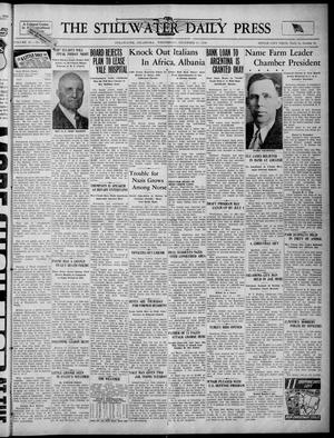 The Stillwater Daily Press (Stillwater, Okla.), Vol. 31, No. 296, Ed. 1 Wednesday, December 11, 1940