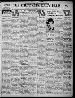 The Stillwater Daily Press (Stillwater, Okla.), Vol. 32, No. 14, Ed. 1 Thursday, January 16, 1941
