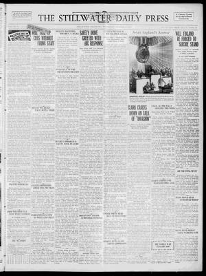 The Stillwater Daily Press (Stillwater, Okla.), Vol. 30, No. 243, Ed. 1 Wednesday, October 11, 1939