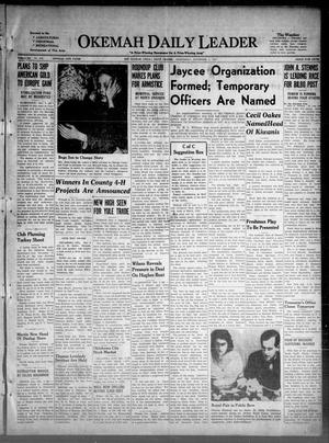 Okemah Daily Leader (Okemah, Okla.), Vol. 20, No. 248, Ed. 1 Wednesday, November 5, 1947
