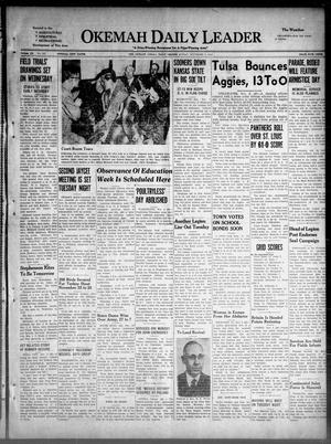Okemah Daily Leader (Okemah, Okla.), Vol. 20, No. 251, Ed. 1 Sunday, November 9, 1947