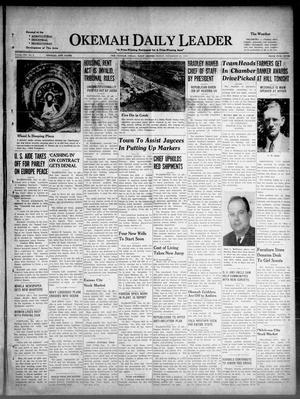 Okemah Daily Leader (Okemah, Okla.), Vol. 21, No. 3, Ed. 1 Friday, November 21, 1947