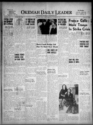 Okemah Daily Leader (Okemah, Okla.), Vol. 21, No. 7, Ed. 1 Friday, November 28, 1947