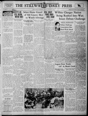The Stillwater Daily Press (Stillwater, Okla.), Vol. 31, No. 198, Ed. 1 Sunday, August 18, 1940