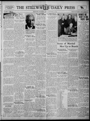 The Stillwater Daily Press (Stillwater, Okla.), Vol. 31, No. 227, Ed. 1 Friday, September 20, 1940