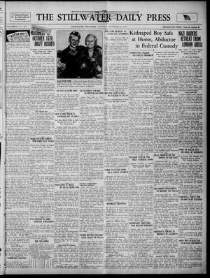 The Stillwater Daily Press (Stillwater, Okla.), Vol. 31, No. 229, Ed. 1 Monday, September 23, 1940