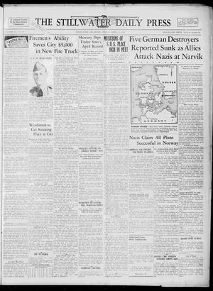 The Stillwater Daily Press (Stillwater, Okla.), Vol. 31, No. 89, Ed. 1 Friday, April 12, 1940