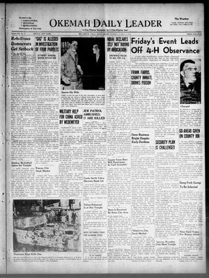 Okemah Daily Leader (Okemah, Okla.), Vol. 21, No. 75, Ed. 1 Thursday, March 4, 1948
