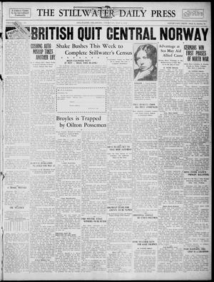 The Stillwater Daily Press (Stillwater, Okla.), Vol. 31, No. 107, Ed. 1 Thursday, May 2, 1940