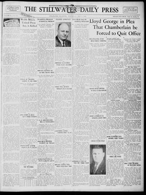 The Stillwater Daily Press (Stillwater, Okla.), Vol. 31, No. 112, Ed. 1 Wednesday, May 8, 1940