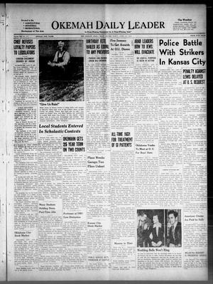 Okemah Daily Leader (Okemah, Okla.), Vol. 21, No. 111, Ed. 1 Friday, April 23, 1948