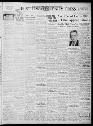 The Stillwater Daily Press (Stillwater, Okla.), Vol. 31, No. 26, Ed. 1 Tuesday, January 30, 1940