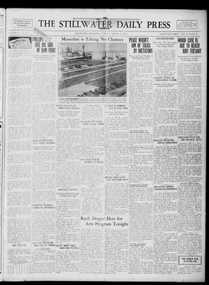 The Stillwater Daily Press (Stillwater, Okla.), Vol. 31, No. 68, Ed. 1 Tuesday, March 19, 1940