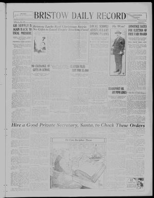 Bristow Daily Record (Bristow, Okla.), Vol. 2, No. 198, Ed. 1 Thursday, December 13, 1923