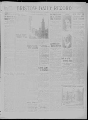 Bristow Daily Record (Bristow, Okla.), Vol. 2, No. 228, Ed. 1 Saturday, January 19, 1924