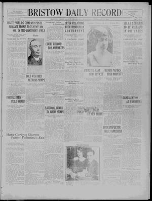Bristow Daily Record (Bristow, Okla.), Vol. 2, No. 249, Ed. 1 Wednesday, February 13, 1924