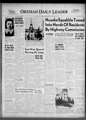 Okemah Daily Leader (Okemah, Okla.), Vol. 21, No. 212, Ed. 1 Wednesday, September 15, 1948