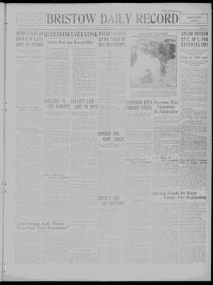 Bristow Daily Record (Bristow, Okla.), Vol. 2, No. 273, Ed. 1 Wednesday, March 12, 1924