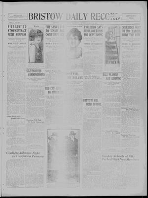 Bristow Daily Record (Bristow, Okla.), Vol. 2, No. 283, Ed. 1 Monday, March 24, 1924
